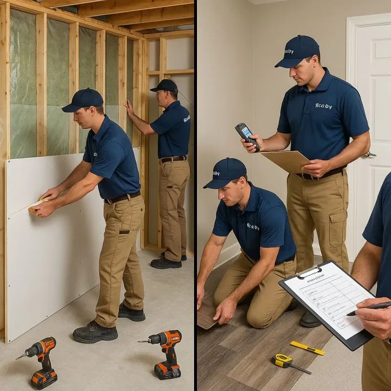 Repairs and Reconstruction process in Ocean Grove, MA